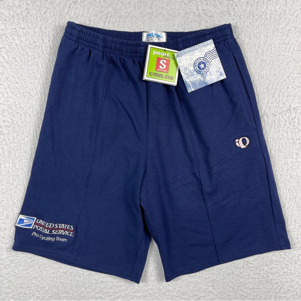 Pearl Izumi Shorts Mens Small‎ Blue Vintage 90s USPS Postal Pro Cycling Team New